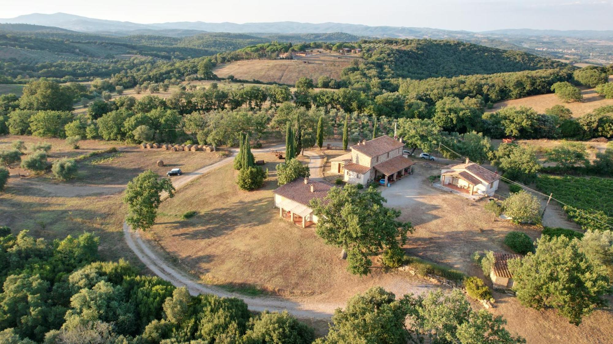 Agriturismo Belvedere Di Pierini E Brugi Campagnatico Zewnętrze zdjęcie